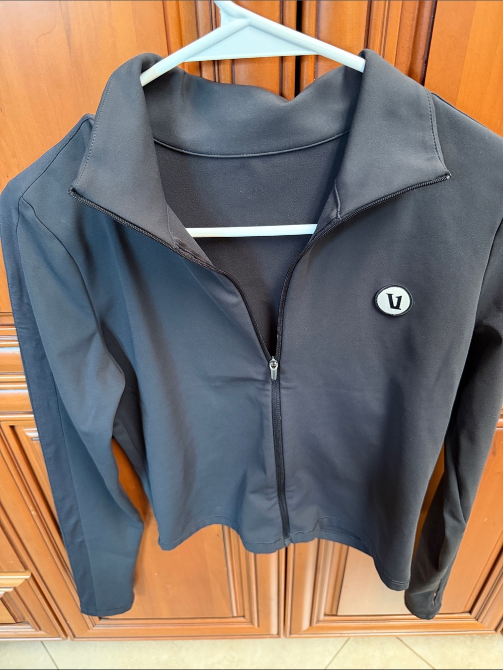 Vuori Chilled Out Track Full Zip Black Small